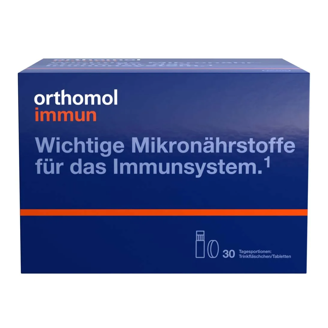Orthomol Immun – Nahrungsergänzungsmittel zur Unterstützung des Immunsystems 7 St