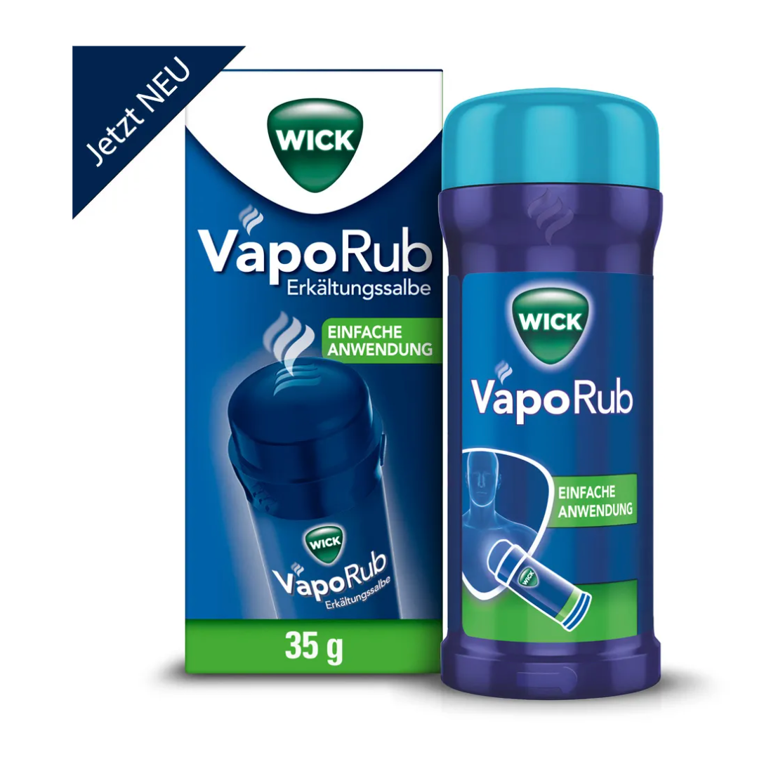 WICK VapoRub® – Erkältungssalbe zur Einreibung & Inhalation