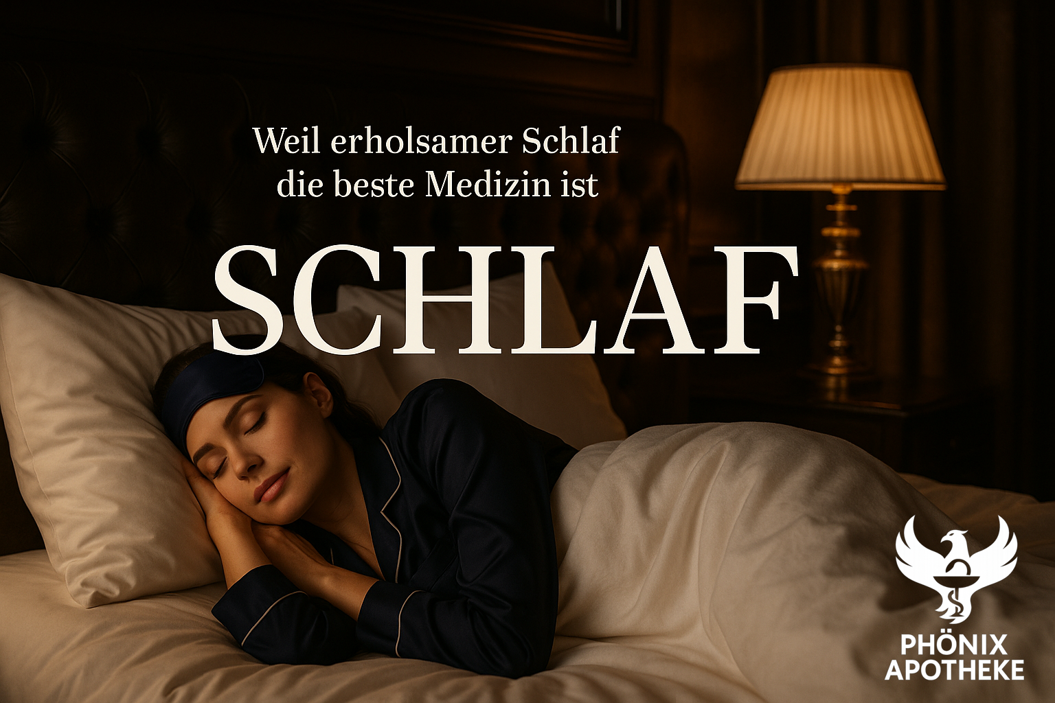 Weil erholsamer Schlaf die beste Medizin ist
