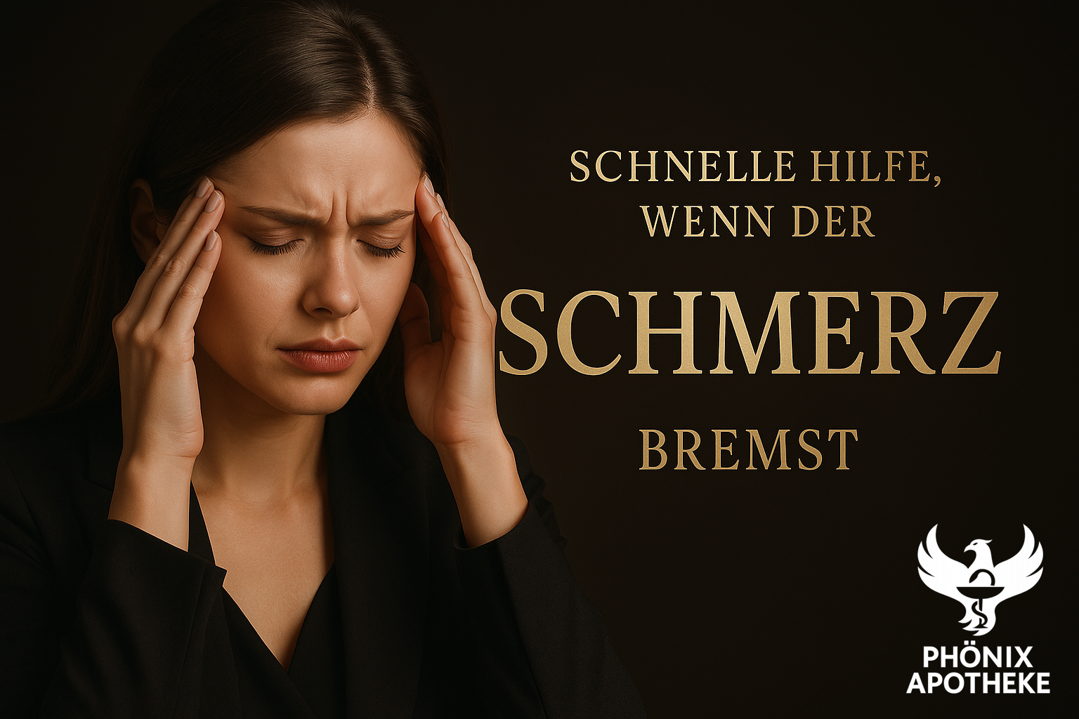 Schnelle Hilfe, wenn der Schmerz bremst